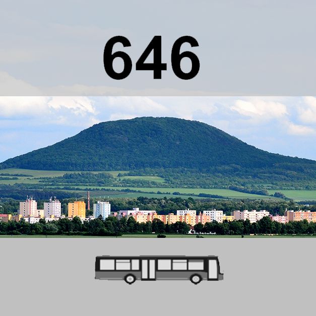 Autobusem na Říp – linka 646 DÚK